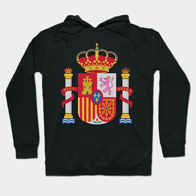 Escudo de España Hoodie by Wickedcartoons